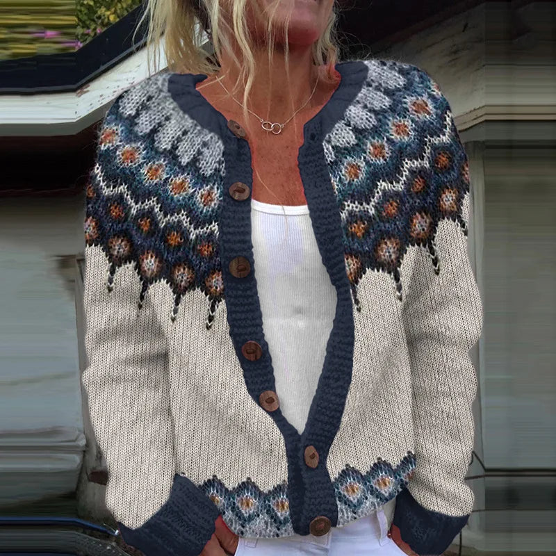 Beige/Blue / 5XL