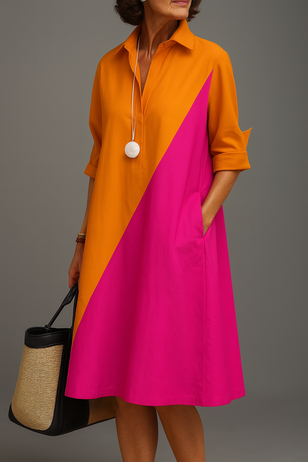 Orange Pink / 5XL