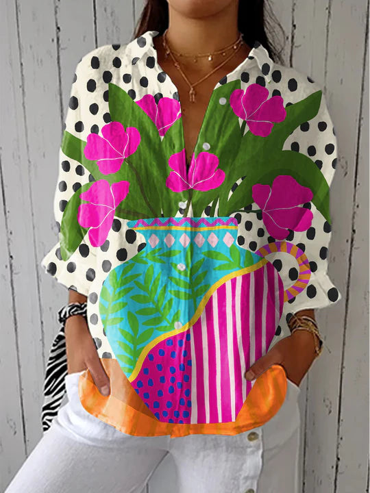 Rust Floral / 5XL